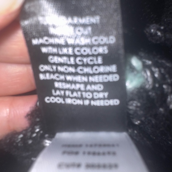 Torrid | Black and Multi Color Raglan Striped Hooded Sweater | Size 2 - Picture 7 of 9